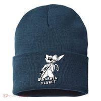 The Rat Of Diarrhea Cool Vector Design Sustainable Knit Beanie