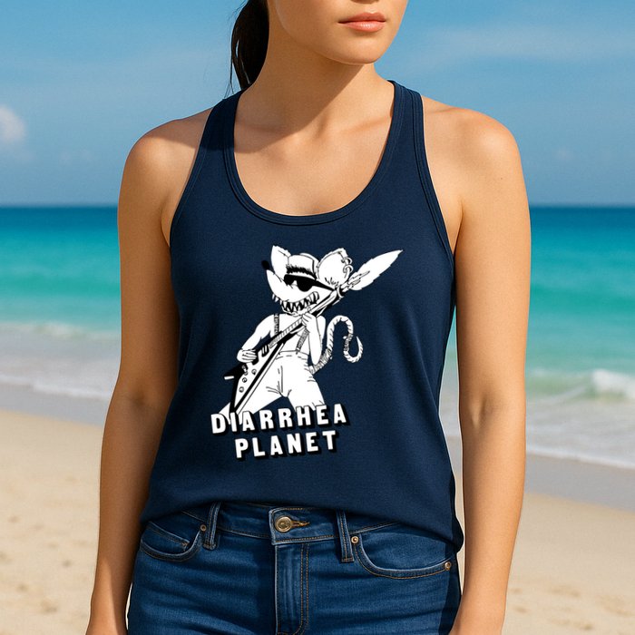 The Rat Of Diarrhea Cool Vector Design Womens Tank Top