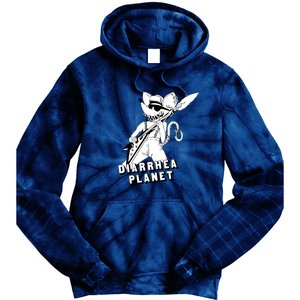 The Rat Of Diarrhea Cool Vector Design Tie Dye Hoodie