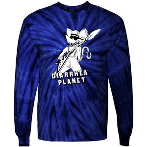 The Rat Of Diarrhea Cool Vector Design Tie-Dye Long Sleeve Shirt