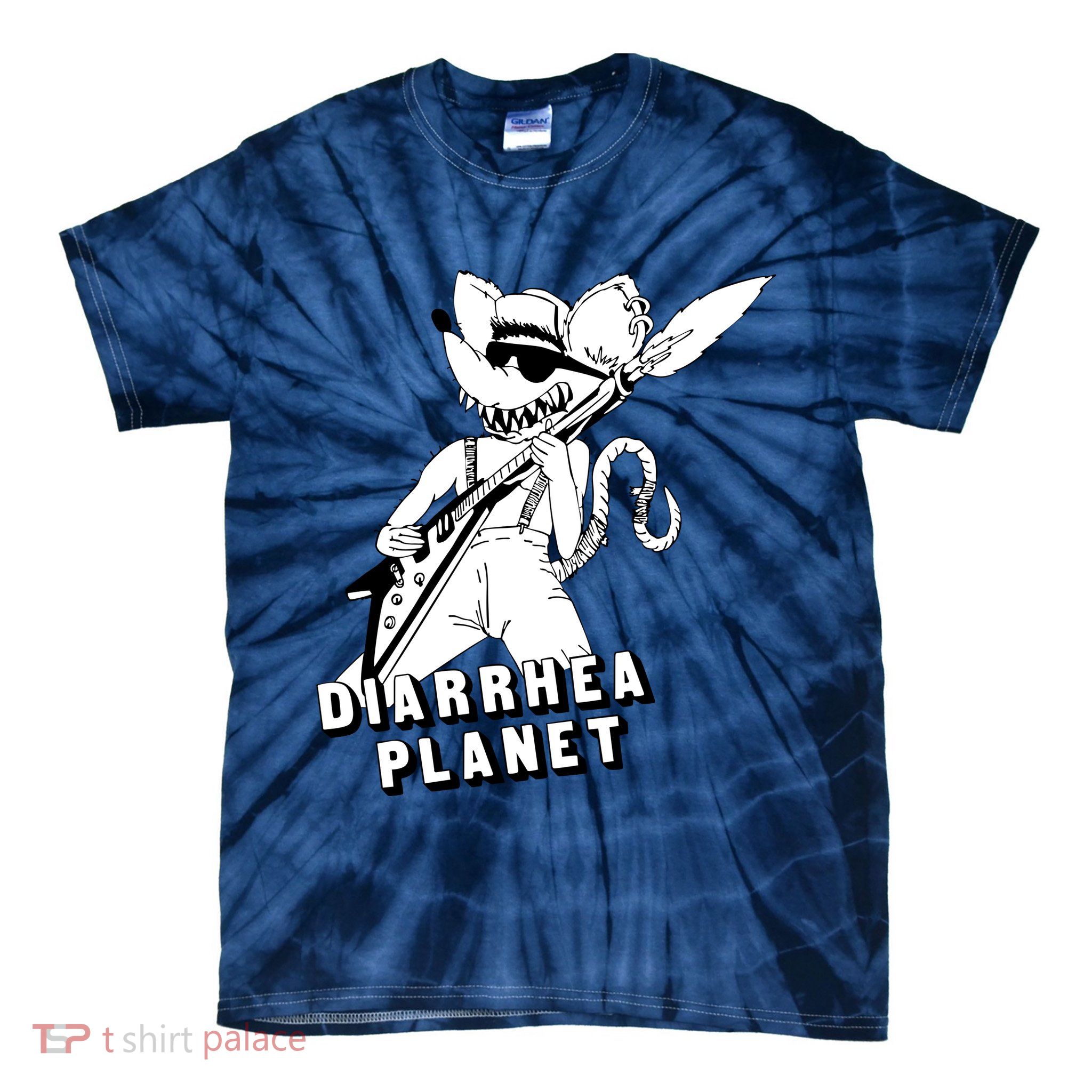 The Rat Of Diarrhea Cool Vector Design Tie-Dye T-Shirt