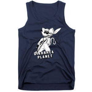 The Rat Of Diarrhea Cool Vector Design Tank Top