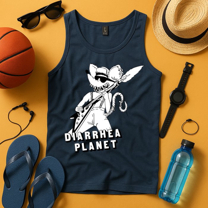 The Rat Of Diarrhea Cool Vector Design Tank Top