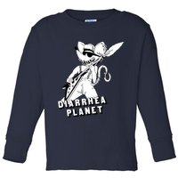 The Rat Of Diarrhea Cool Vector Design Toddler Long Sleeve Shirt