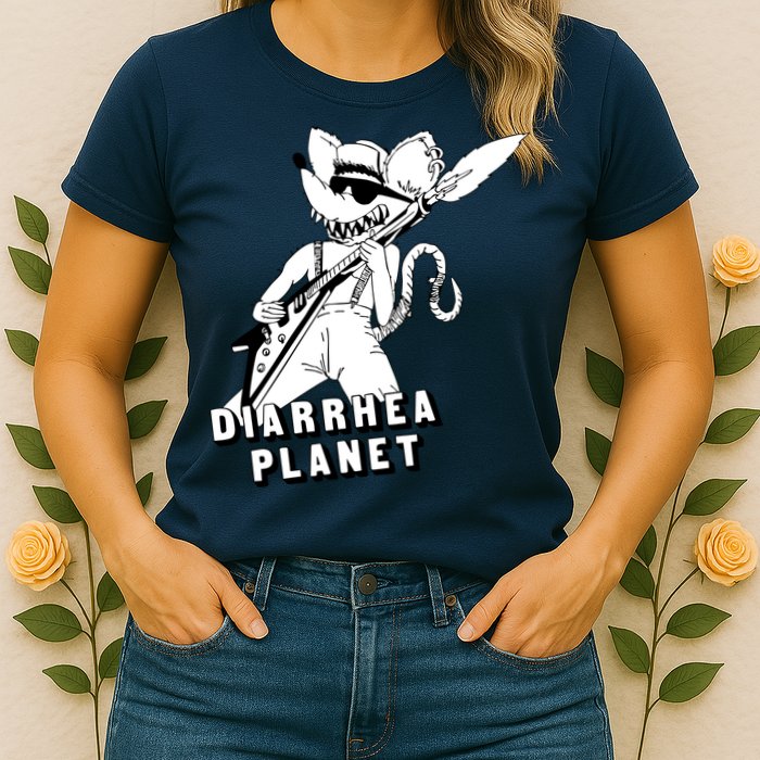 The Rat Of Diarrhea Cool Vector Design Womens T-Shirt