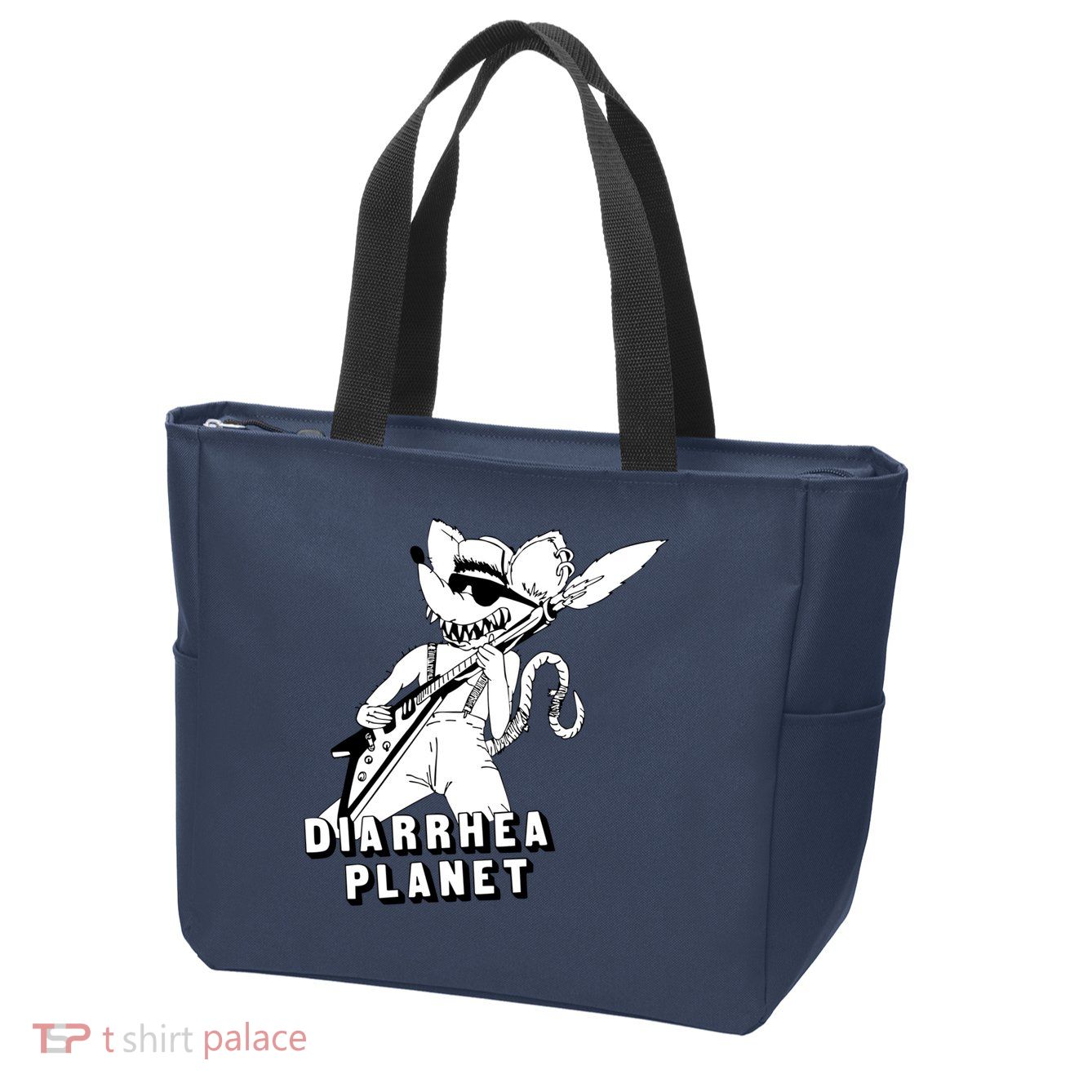 The Rat Of Diarrhea Cool Vector Design Zip Tote Bag