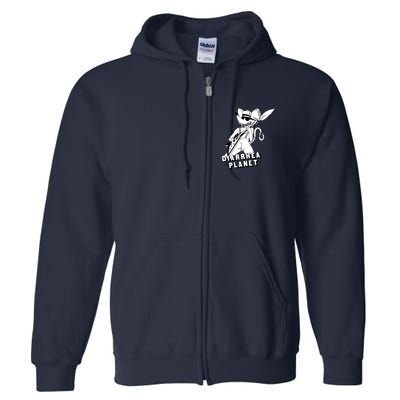 The Rat Of Diarrhea Cool Vector Design Full Zip Hoodie