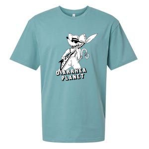 The Rat Of Diarrhea Cool Vector Design Sueded Cloud Jersey T-Shirt