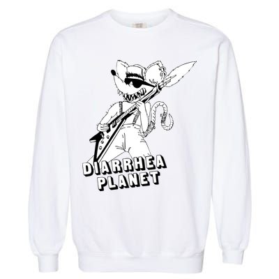 The Rat Of Diarrhea Cool Vector Design Garment-Dyed Sweatshirt