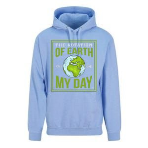 THE ROTATION OF EARTH REALLY MAKES MY DAY Gifts Unisex Surf Hoodie