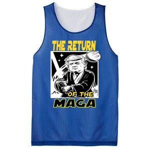 The Return Of The Maga Funny Parody Trump Wins Trump Won 47 Mesh Reversible Basketball Jersey Tank