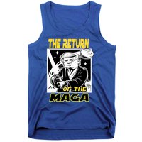 The Return Of The Maga Funny Parody Trump Wins Trump Won 47 Tank Top