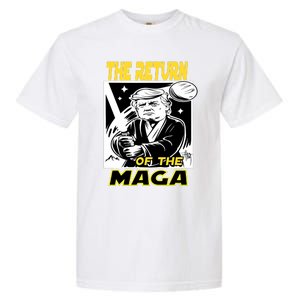 The Return Of The Maga Funny Parody Trump Wins Trump Won 47 Garment-Dyed Heavyweight T-Shirt