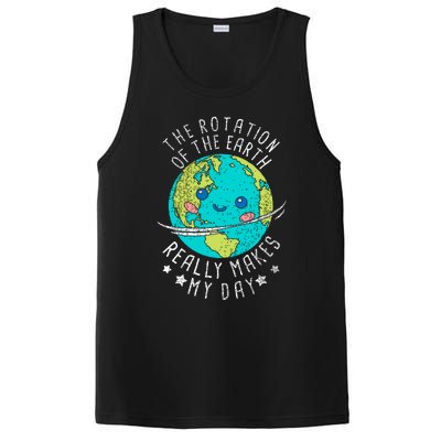 The Rotation Of The Earth Really Makes My Day Earth Day PosiCharge Competitor Tank