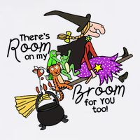 ThereS Room On My Broom For You Too Teacher Cool Comfort Performance Bucket Hat