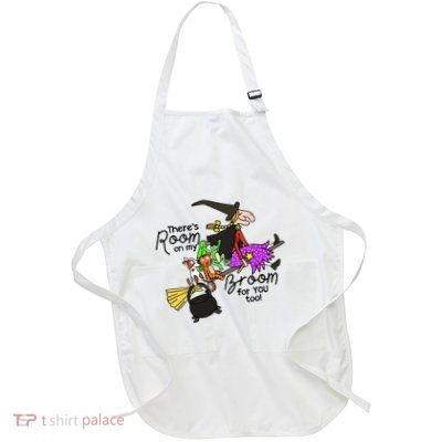 ThereS Room On My Broom For You Too Teacher Apron