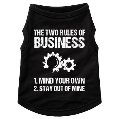 Two Rules Of Business Humor Quotes T Doggie Tank