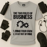 Two Rules Of Business Humor Quotes T Cooling Performance Crew T-Shirt