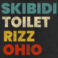 Toilet Rizz Ohio 7 Panel Mesh Trucker Snapback Hat