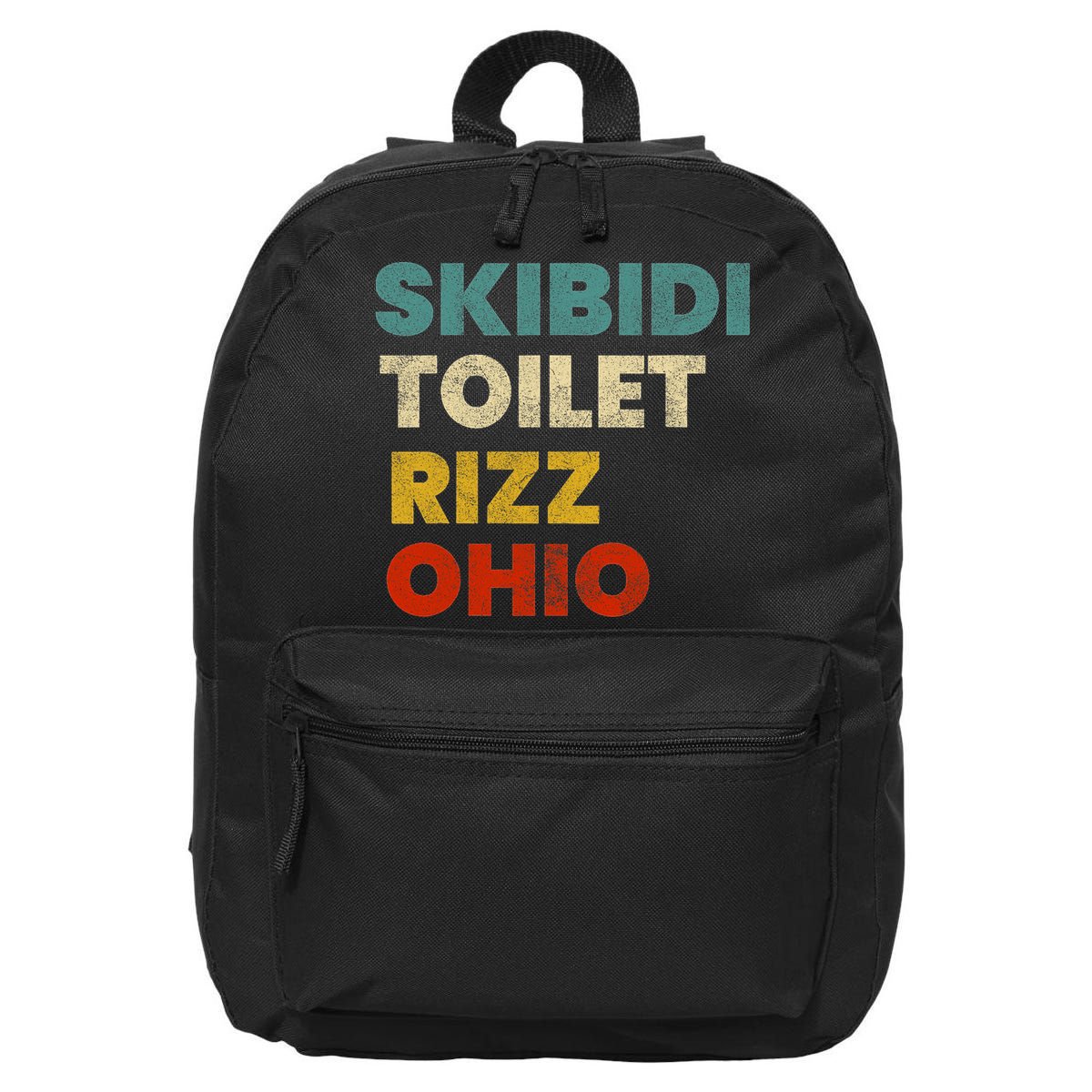 Toilet Rizz Ohio 16 in Basic Backpack
