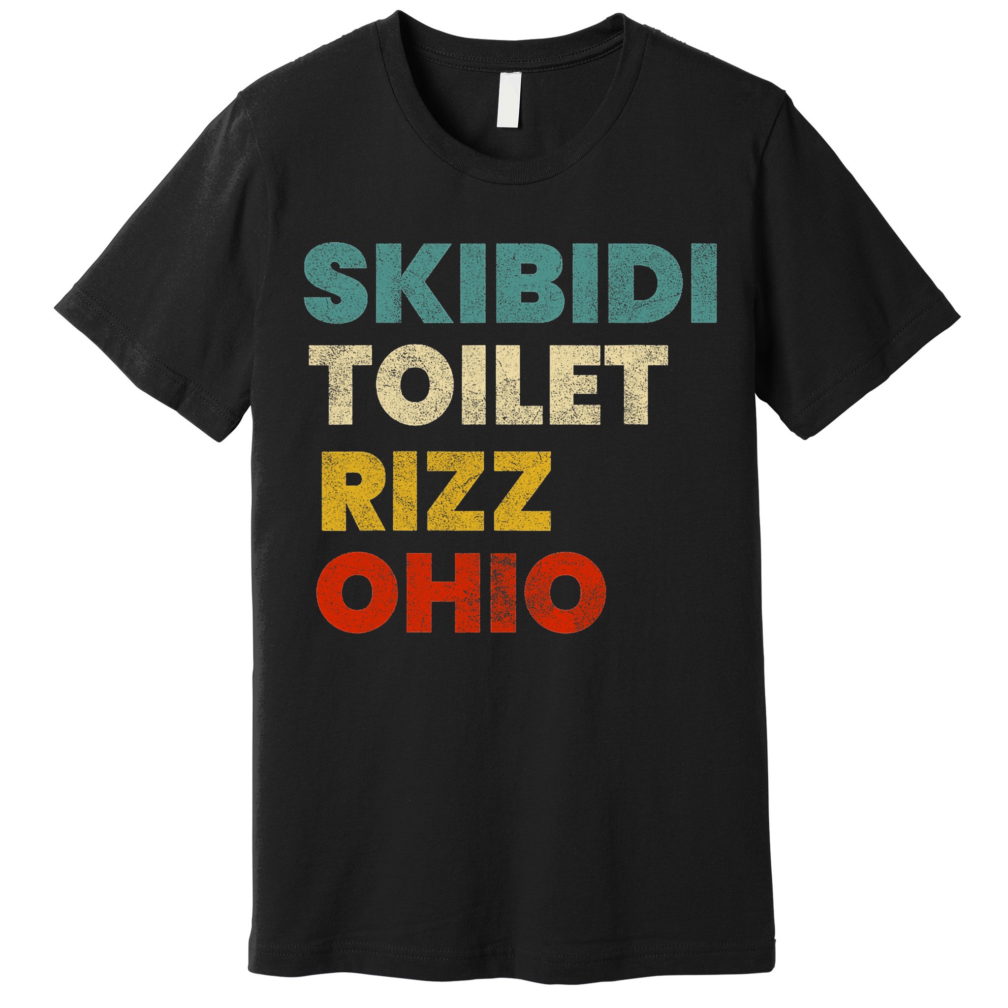 Toilet Rizz Ohio Premium T-Shirt
