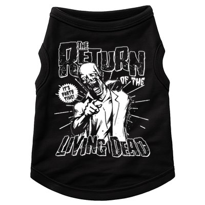 The Return Of The Living Dead It's Zombie Party Time Doggie Tank
