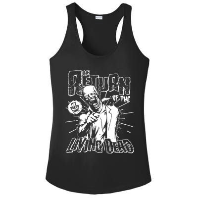The Return Of The Living Dead It's Zombie Party Time Ladies PosiCharge Competitor Racerback Tank
