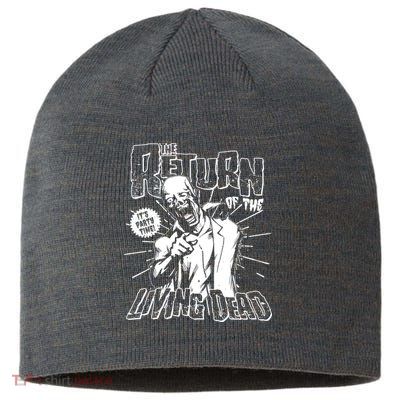 The Return Of The Living Dead It's Zombie Party Time Sustainable Beanie