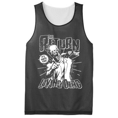 The Return Of The Living Dead It's Zombie Party Time Mesh Reversible Basketball Jersey Tank