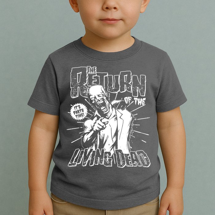 The Return Of The Living Dead It's Zombie Party Time Toddler T-Shirt
