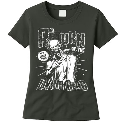 The Return Of The Living Dead It's Zombie Party Time Womens T-Shirt