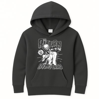 The Return Of The Living Dead It's Zombie Party Time Kids Hoodie