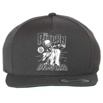 The Return Of The Living Dead It's Zombie Party Time Wool Snapback Cap