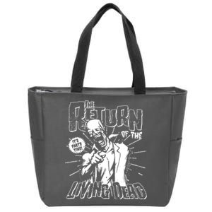 The Return Of The Living Dead It's Zombie Party Time Zip Tote Bag