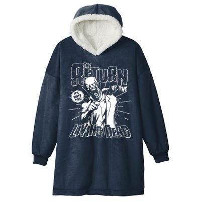 The Return Of The Living Dead It's Zombie Party Time Hooded Wearable Blanket