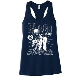 The Return Of The Living Dead It's Zombie Party Time Women's Racerback Tank