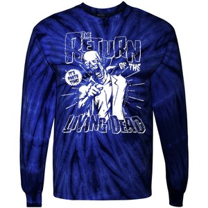 The Return Of The Living Dead It's Zombie Party Time Tie-Dye Long Sleeve Shirt