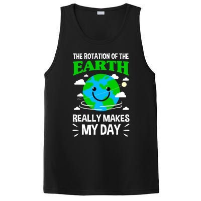 The Rotation Of The Earth Really Makes My Day Science Nerd PosiCharge Competitor Tank