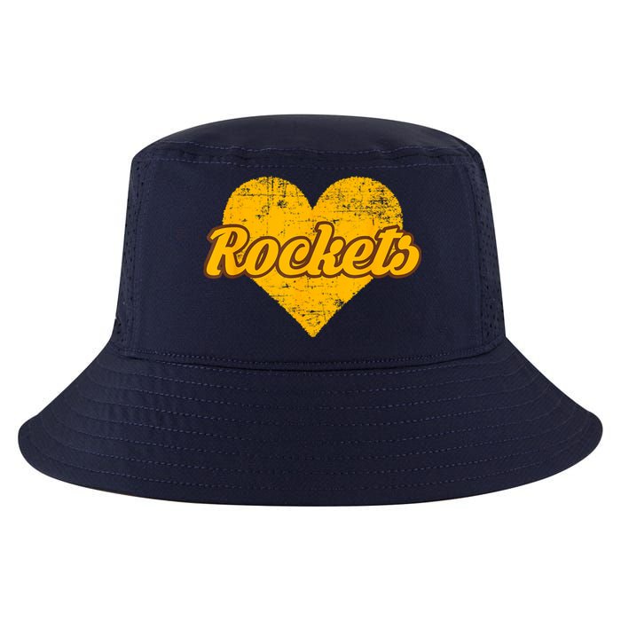 Titusville Rockets Over Heart Cool Comfort Performance Bucket Hat