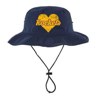 Titusville Rockets Over Heart Legacy Cool Fit Booney Bucket Hat