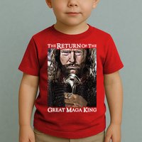 The Return Of The Great Maga King Donald Trump Toddler T-Shirt