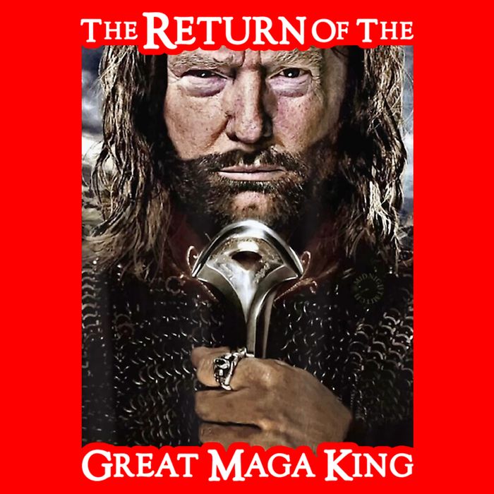 The Return Of The Great Maga King Donald Trump Toddler T-Shirt