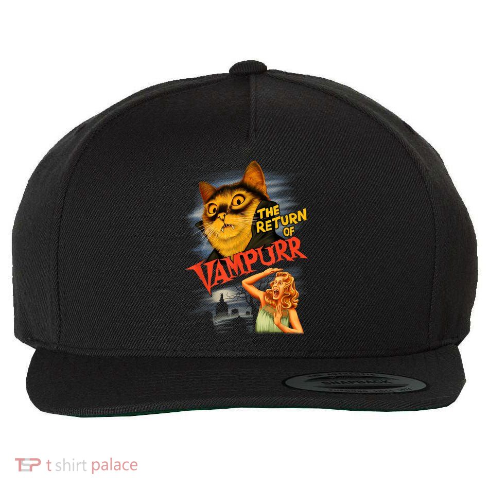The Return Of Vampurr Wool Snapback Cap
