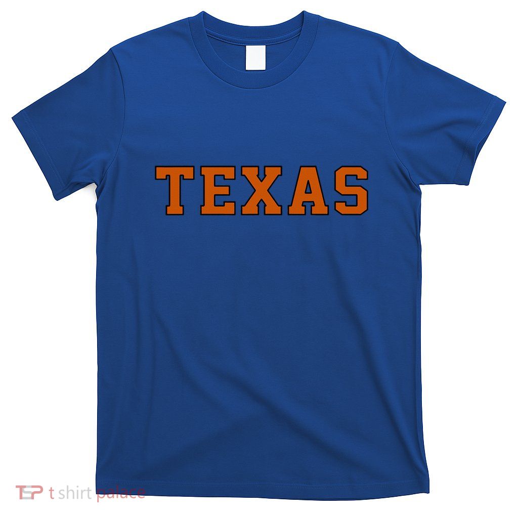 Texas Retro Orange Gift T-Shirt