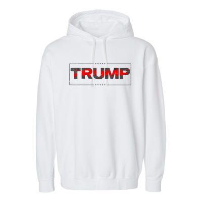 Trump Red Onyx T Garment-Dyed Fleece Hoodie