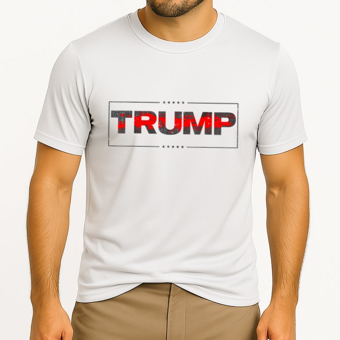 Trump Red Onyx T Cooling Performance Crew T-Shirt
