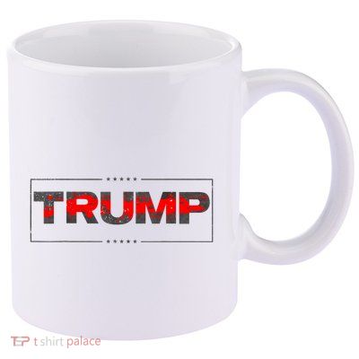 Trump Red Onyx T 11oz C Handle Ceramic Mug