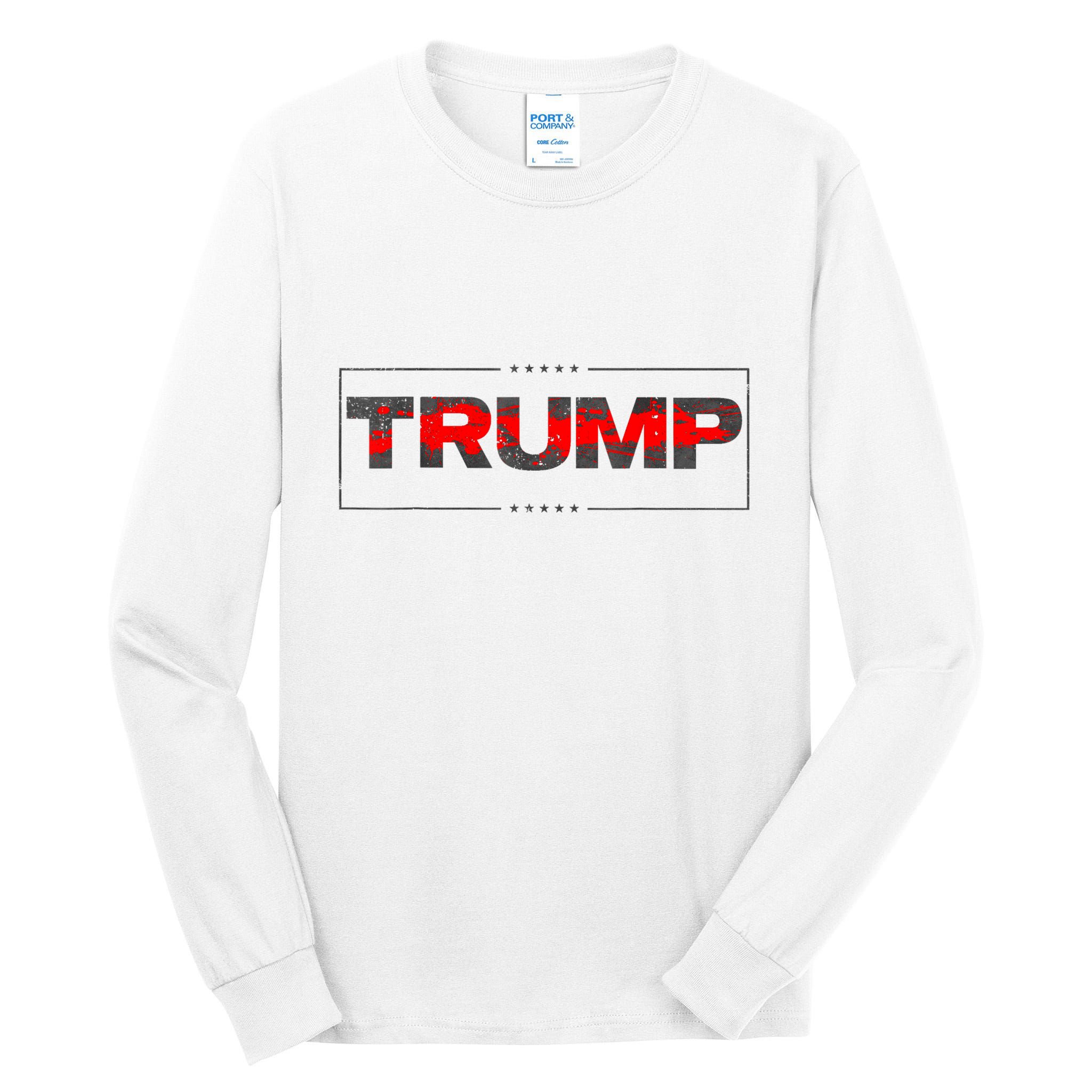 Trump Red Onyx T Tall Long Sleeve T-Shirt