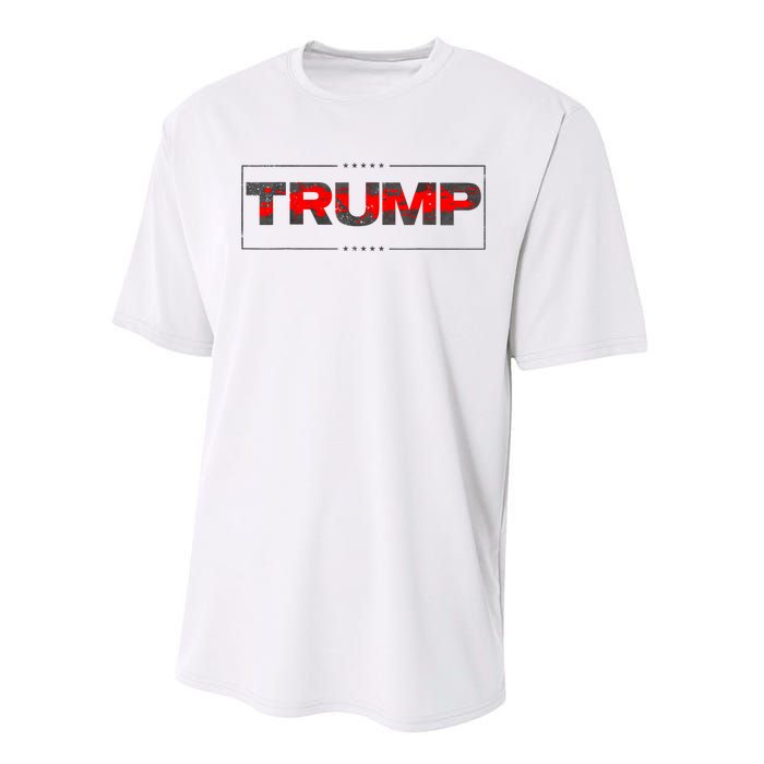 Trump Red Onyx T Performance Sprint T-Shirt