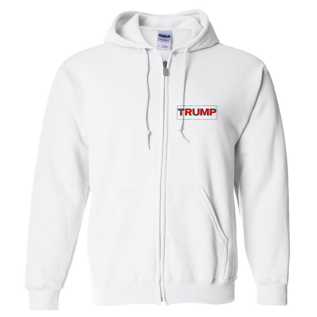 Trump Red Onyx T Full Zip Hoodie